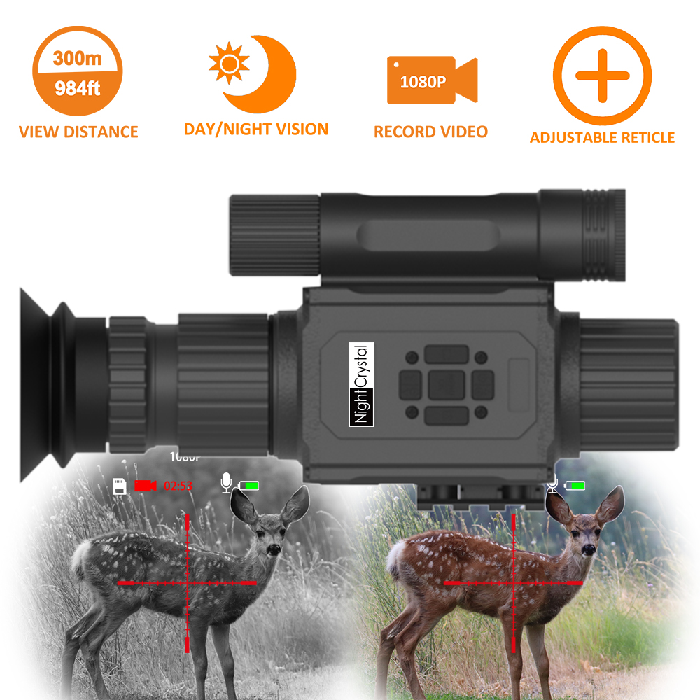 Night Vision Scope 4X Digital - منظار الرؤية الليلية الرقمي Megaorei NK008