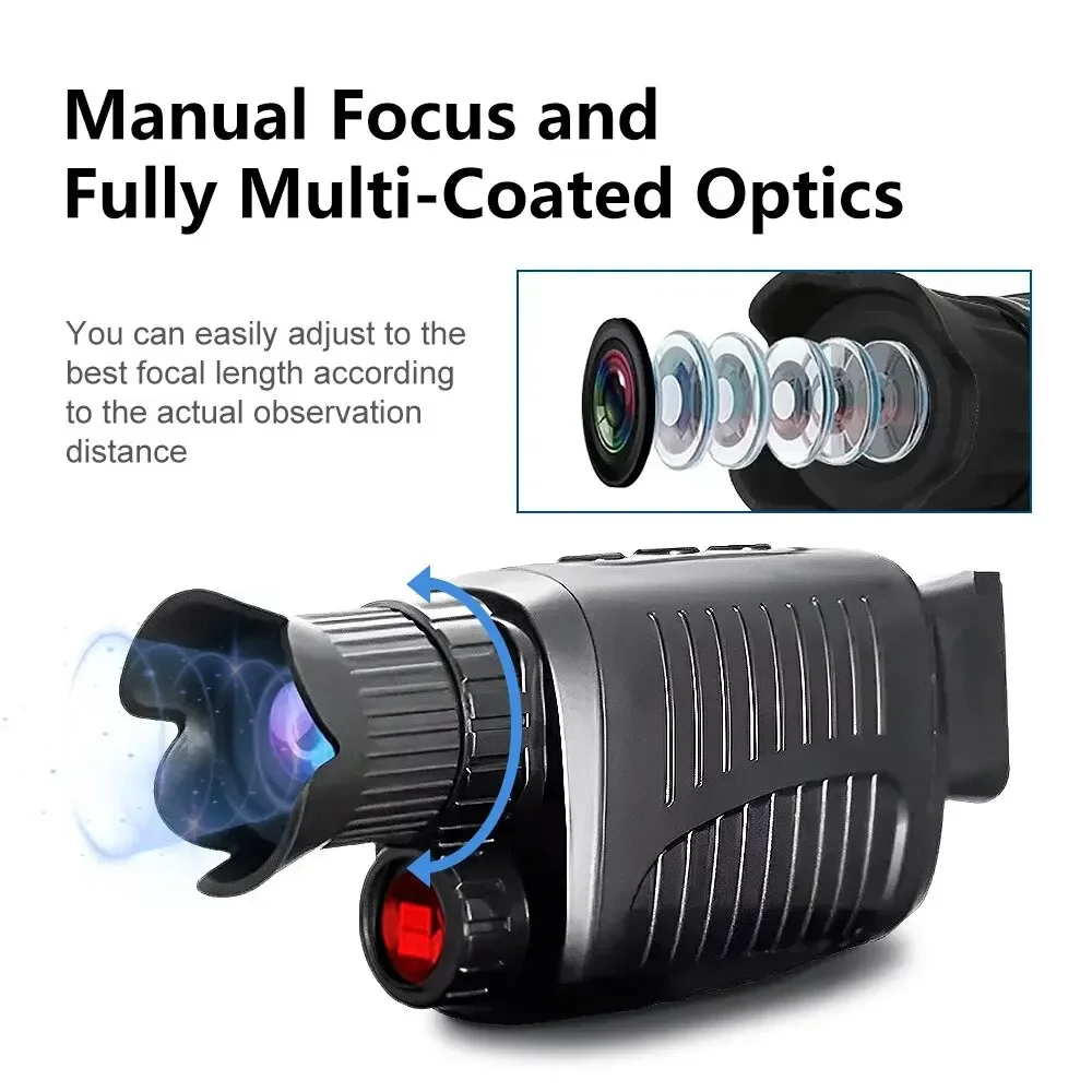 Night Vision Monocular 1080P - رؤية ليلية أحادية العين بدقة 1080