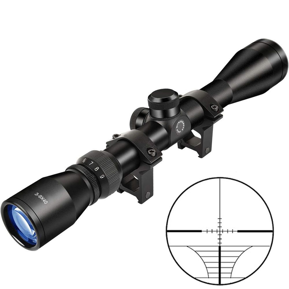 Night Vision Scope For Crossbow - منظار صيد الغزلان 3-9X40 مع محدد