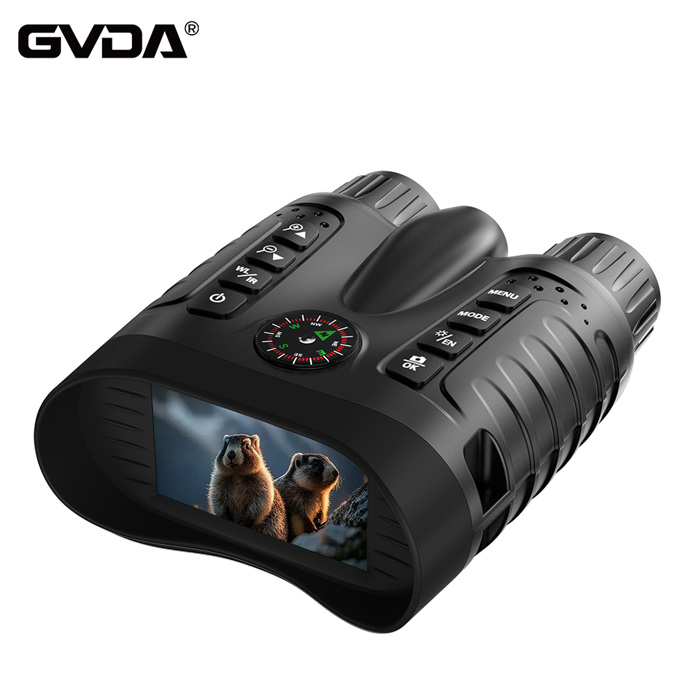 Digital Night Vision Binoculars 4K - منظار رؤية ليلية بالأشعة تحت الحمراء،