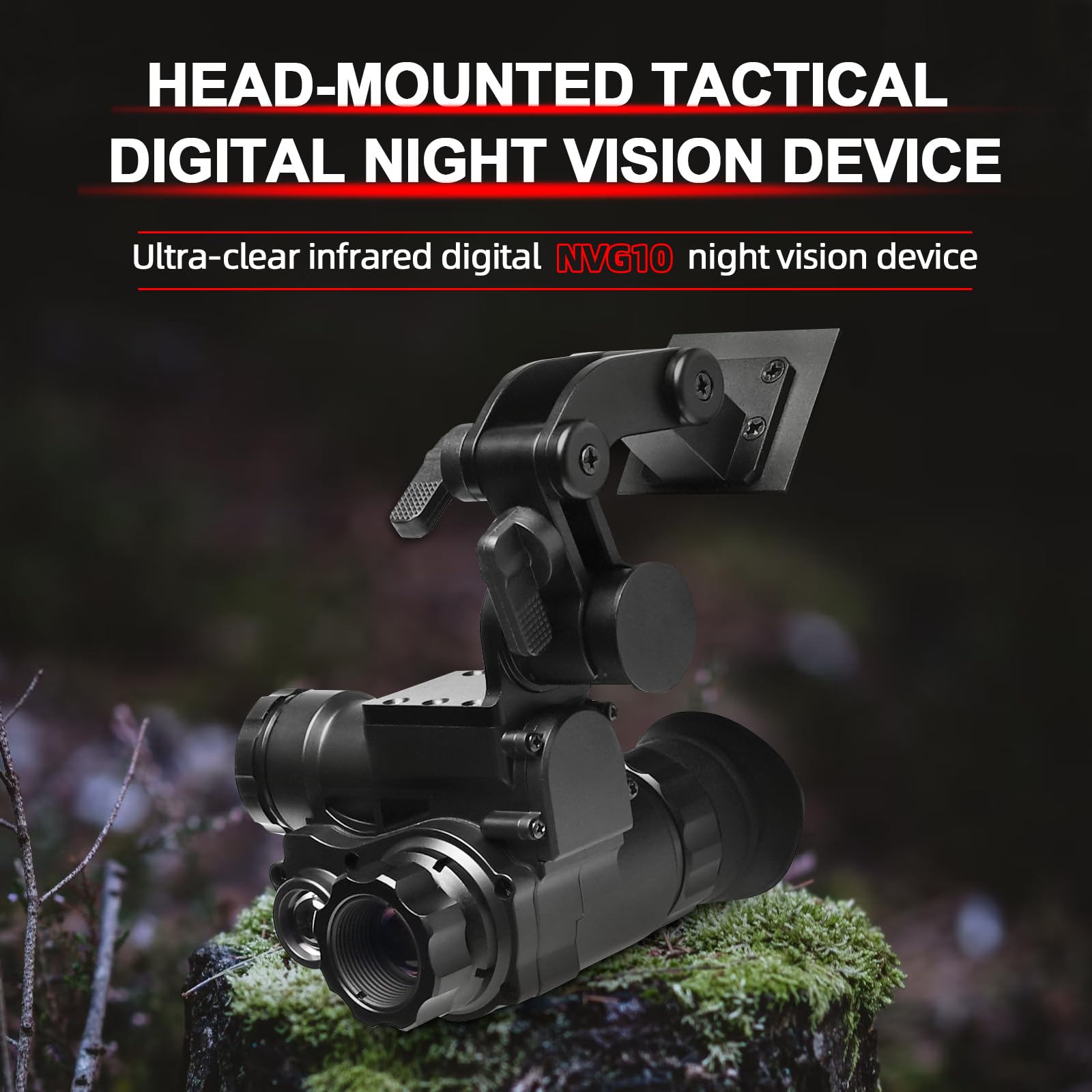 Night Vision Monocular 1080P - التكتيكية الرقمية الأشعة تحت الحمراء Nvg10
