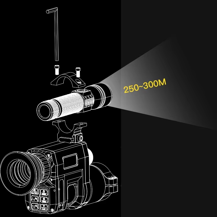 منظار صيد احترافي رقمي عالي ال - مراجعة Night Vision Scope 4X Digital وسعره